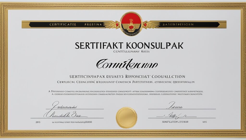 sertifikat konsultan pajak